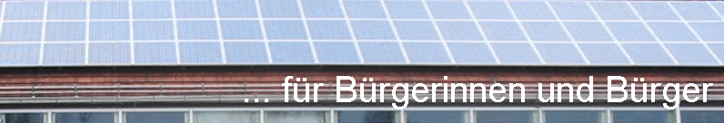 ... f�r B�rgerinnen und B�rger